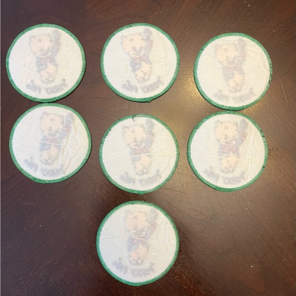 Vintage 1970’s Swiss Maid Quality Emblems Looney Tunes Porky Pig Patches (7) - Picture 2 of 4